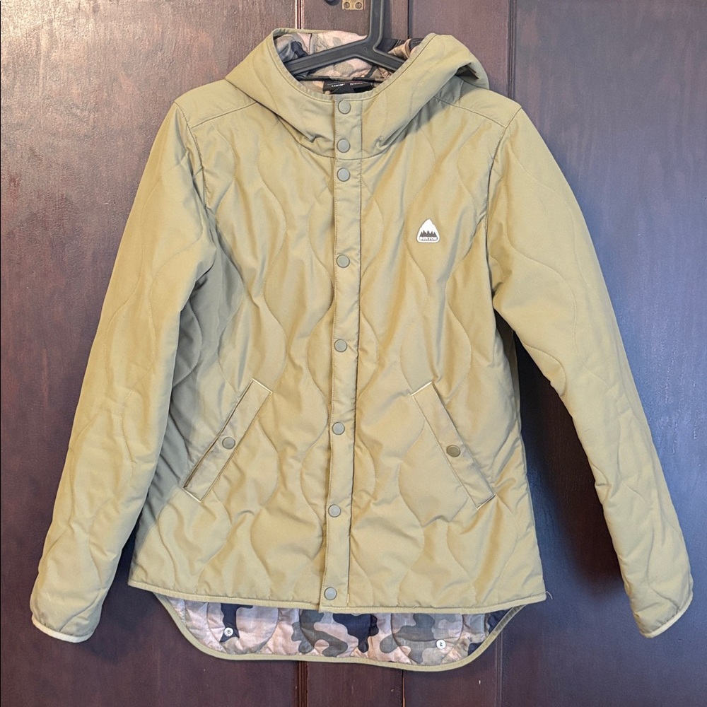 Burton Camouflage Quilted Jacket